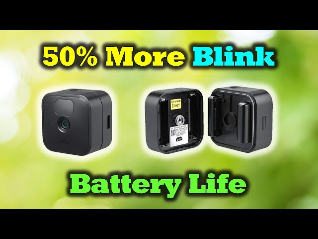 Never Change Your Blink Batteries Again!