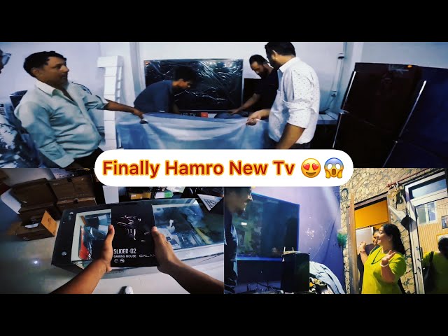 Finally Hamro New Tv 😍😱 #shorts #anjanshakya22