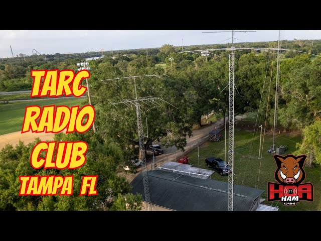 Tour of TARC: Tampa Amateur Radio Club  -  Touring the Facility After a Long Day of Antenna Testing