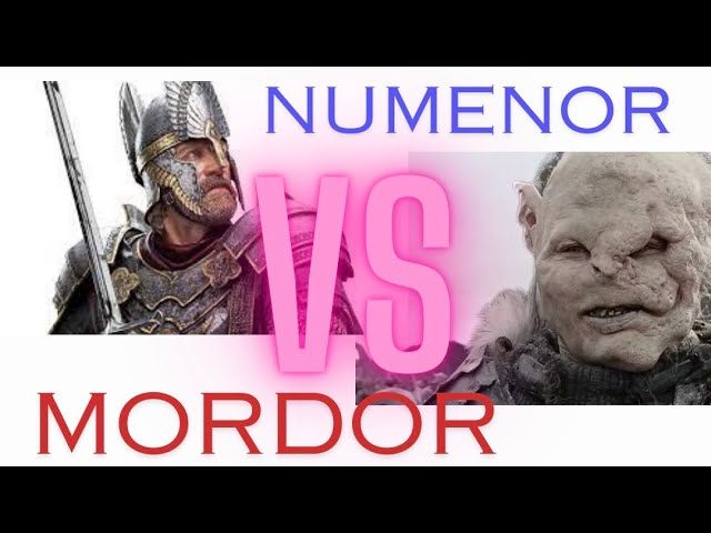 Middle Earth SBG 500pt Battle Report: Numenor vs Mordor