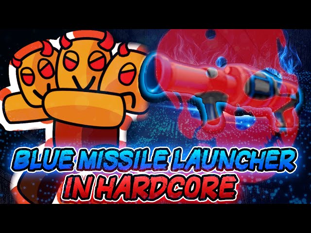 Getting the BLUE MISSILE LAUNCHER on HARDCORE in Survive Area 51 - Roblox