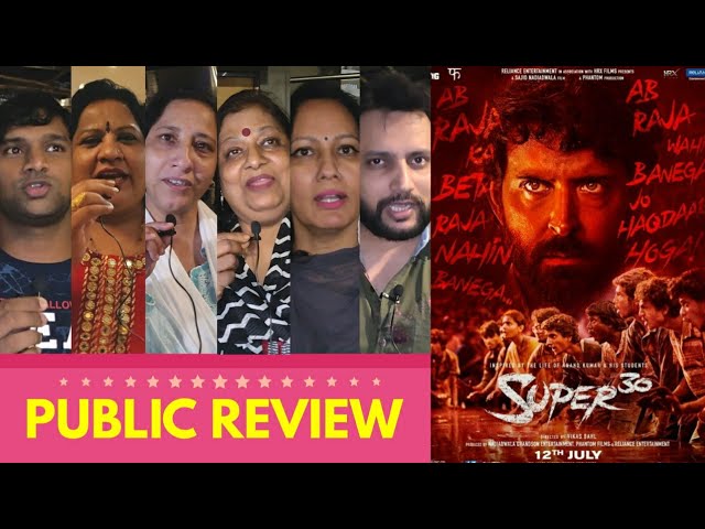Super 30 Movie PUBLIC REVIEW | Special Screening | Hrithik Roshan, Mrunal, Pankaj T | Anand Kumar