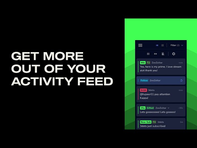 HAVE YOU MET THE NEW ACTIVITY FEED? 👀