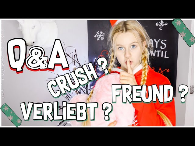 BIN ICH VERLIEBT?CRUSH?FREUND? Shopping+Q&A | MaVie Noelle Family Vlogmas 6