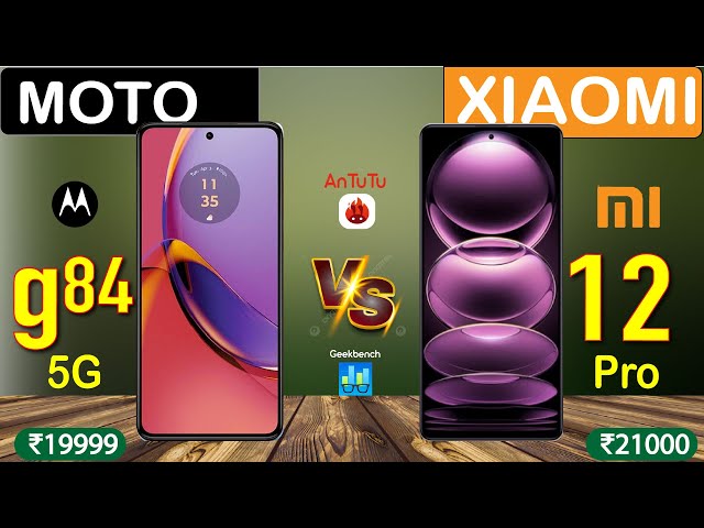 Moto G84 sv Xiaomi Redmi Note 12 Pro  | #1080vs695 #motog84 #antutu #geekbench #redminote12pro