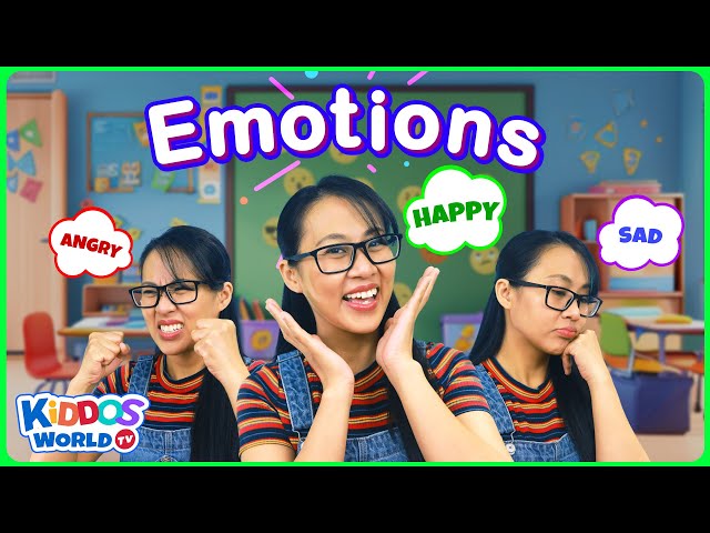 Learning About Emotions and Feelings with Miss V - Teaching Educational Videos for Children