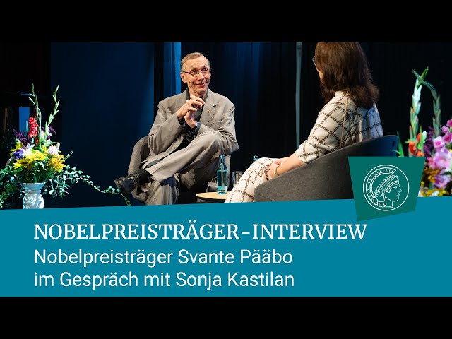 Der Neandertaler in uns | Nobelpreisträger Svante Pääbo im Gespräch mit Sonja Kastilan