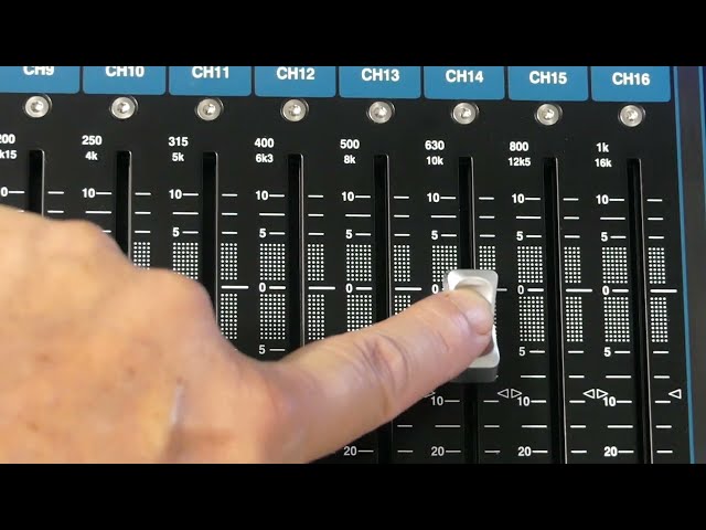 Using the FX3 and FX4 effects processors on an A&H qu-16 console