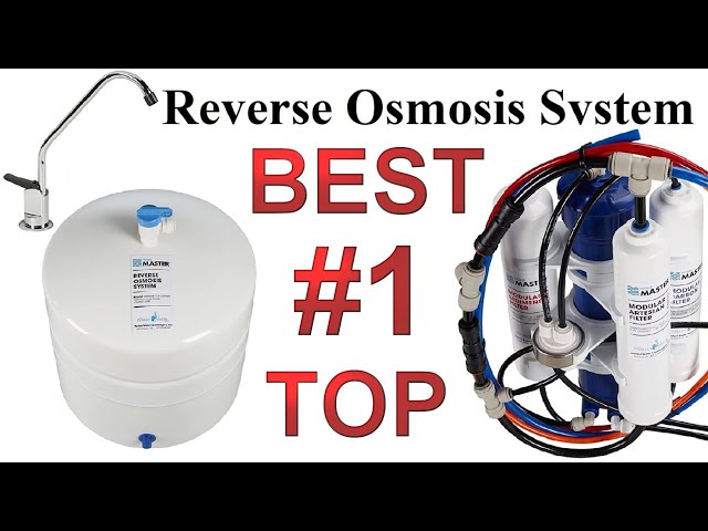 The Best Reverse Osmosis Water Filter System Home Master