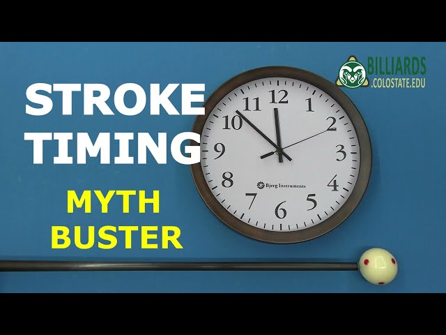 STROKE TIMING … A Complete MythBusting Study of Stroke Acceleration Effects
