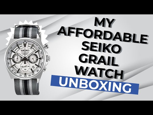 SEIKO SSB401P1: Unboxing & First Impressions of a Must-Have Affordable Grail Watch from SEIKO