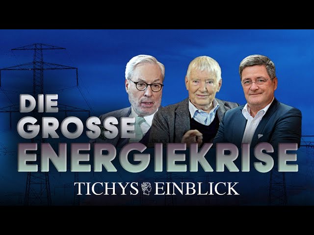 Die große Energiekrise - Gespräch mit Otto Schily und Fritz Vahrenholt | Tichys Einblick Talk