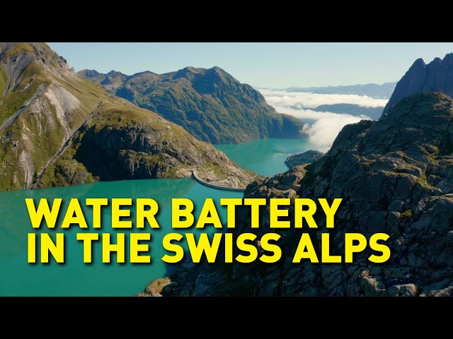A giant water battery in the Alps could revolutionize energy storage