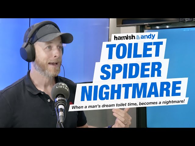 Toilet Spider Nightmare | Hamish & Andy
