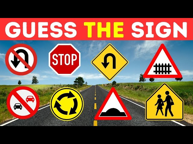 🚦Ultimate Road Sign Quiz 2024: 🛑Traffic Signs & Driving Knowledge Test | The Quiz Ocean