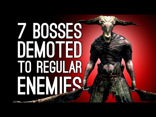 7 Bosses Who Got Demoted to Regular Enemies