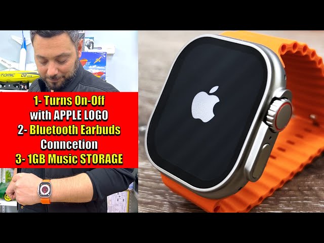 Outrageously Realistic APPLE Watch ULTRA Clone - MT78 Ultra Smartwatch Review