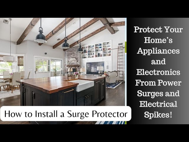 Wiring a Surge Protector