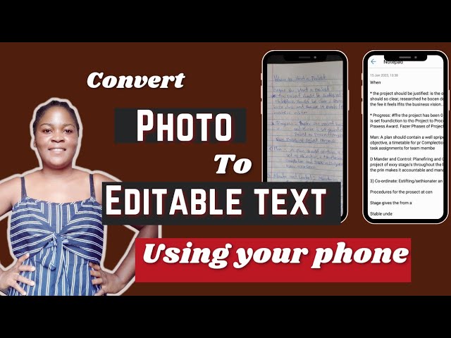3 free methods to convert photo to editable text (word doc) using phone | photo to text tutorial