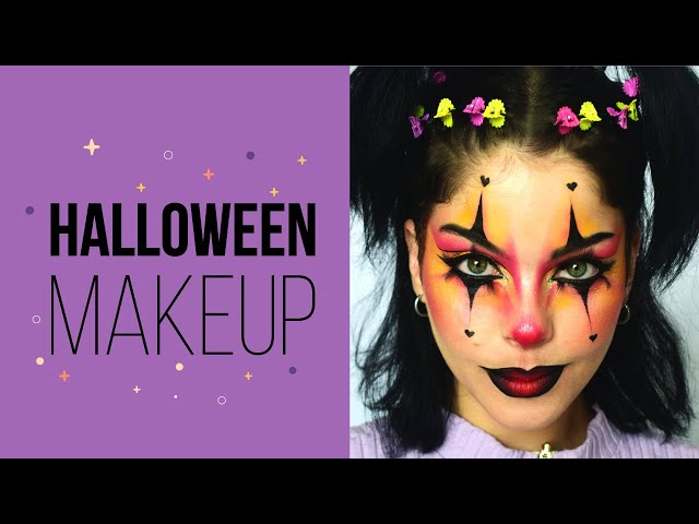Maquillaje de arlequín 🃏 para Halloween paso a paso