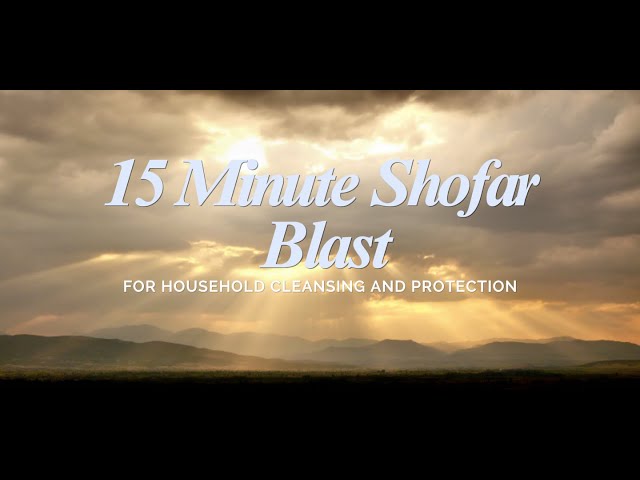 15 Minute Shofar Blowing | Daily Angelic Cleansing