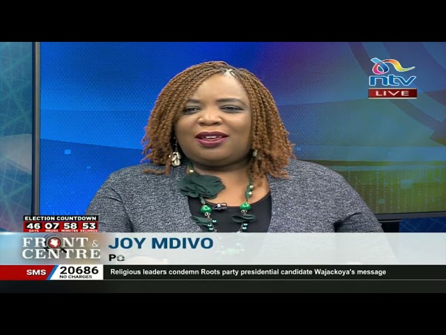 Of the presidential candidates, two are clear frontrunners, 2 are clear mavericks -  Joy Mdivo
