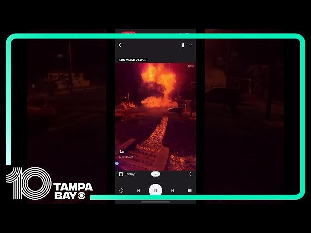 House explosion in South Florida caught on Ring camera