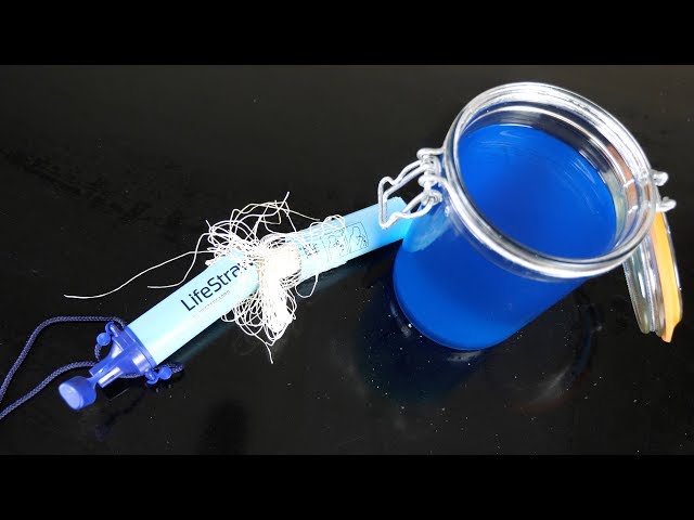 What's inside a LifeStraw?