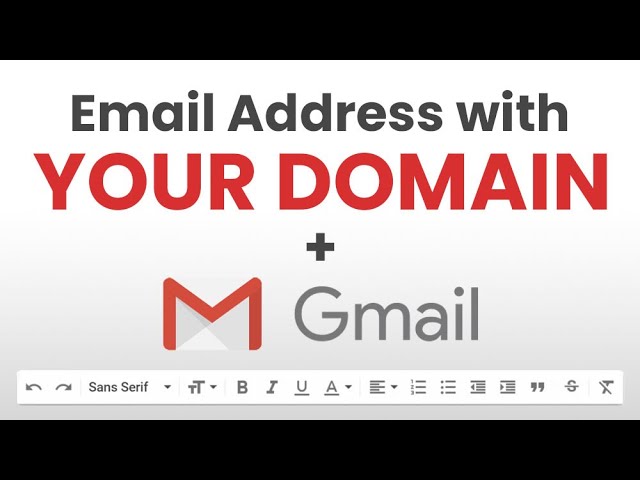 How to Use Gmail (FREE) for Your Custom Domain Email Address