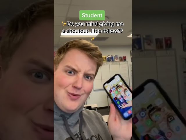 When Your Students Find You On TikTok!