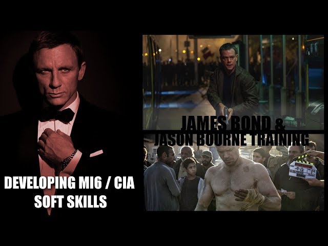 Think Like Jason Bourne / Bond - MI6 and CIA Training for 'Soft Skills'