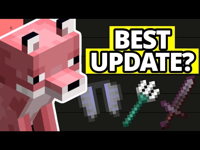 🔴Ranking Every Minecraft Update (With Community Voting!)