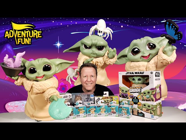 Baby Yoda, The Child, Mandalorian Yoda Series 4 Grogu Collection, Adventure Fun Toy review!