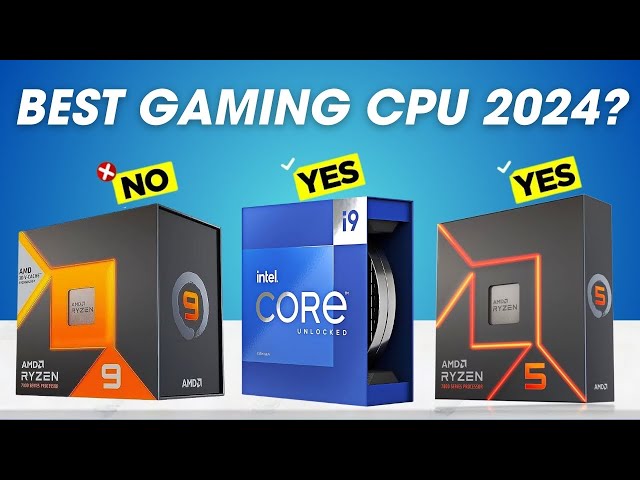 Best CPU for Gaming 2024 | The 5 Best Gaming CPU Review