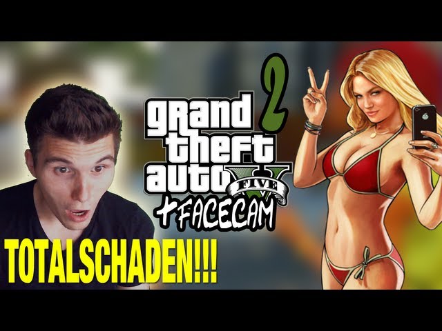 Let's Play GTA 5 #002 - TOTALSCHADEN! [German/Deutsch/Facecam] Gameplay | Paluten