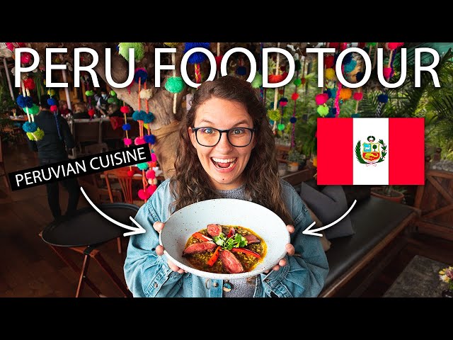 PERU FOOD TOUR 2023 (the best Peruvian food in Lima!) | Lomo Saltado, Pisco Sour, Tiradito
