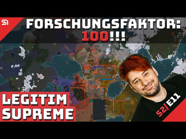 Factorio mit 'Forschungsfaktor100' | S02 E11 | Crunchy Eisenerz | Deutsch/German
