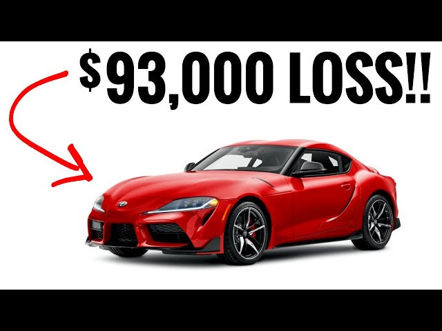 9 Sports Cars That Depreciate Like A Stock Market Crash!!