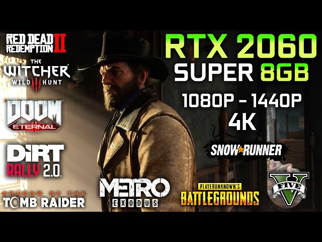 GeForce RTX 2060 Super Test in 10 Games 1080p 1440p and 4K
