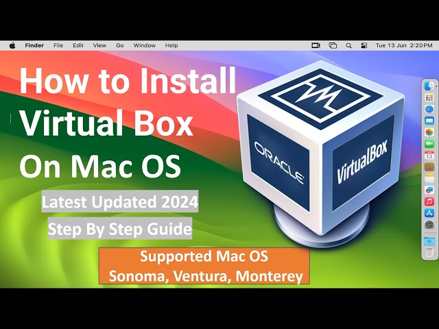 How to Install Virtual Box on Mac OS !! Create VM for Windows 11 !!