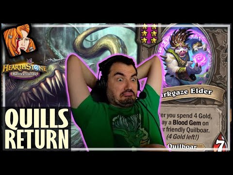 QUILLBOARS ARE GOOD AGAIN! - Hearthstone Battlegrounds