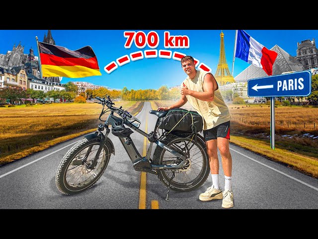 Schaffe ich es in 3 Tagen mit diesem Fahrrad 700 Kilometer nach Paris? - Selbstexperiment