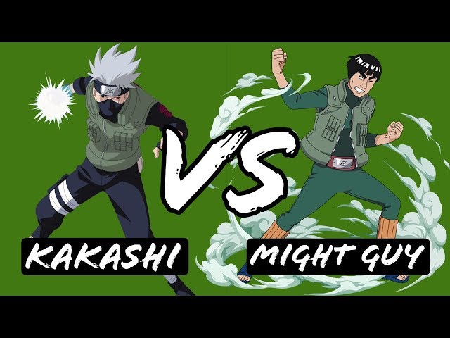 Kakashi Hatake (DMS) Vs Might Guy (Eight Gates) | Naruto Shippuden Fan Vs Battle #3