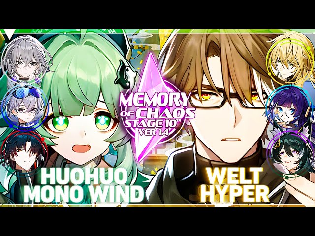 HuoHuo Blade Mono Wind & Welt Hyper | Memory Of Chaos 1.5 - Stage 10 (Honkai Star Rail)