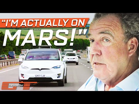 Clarkson Is Astonished By The Self-Driving Tesla Model X | The Grand Tour