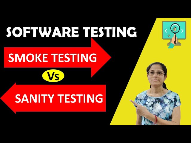 Smoke Testing Vs Sanity Testing #softwaretesting #softwareengineer #qalopamudrapanda