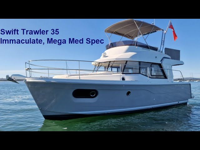 Full Boat Tour - 2019 Beneteau Swift Trawler 35  - £359,950
