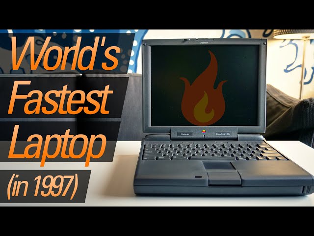 PowerBook 3400c -- When the World's Fastest Laptop Was a Mac!