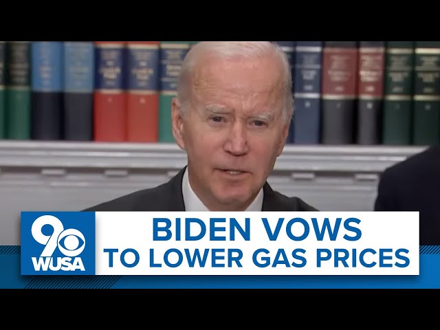 Biden promises to lower gas prices
