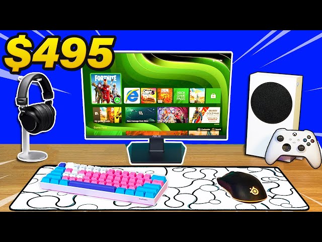 Building The PERFECT Gaming Setup For $495!